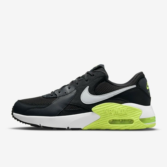 Nike Air Max Excee Low Top Mens Running Shoes Black Volt CD4165-016 NEW Multi Sz - Picture 4 of 7